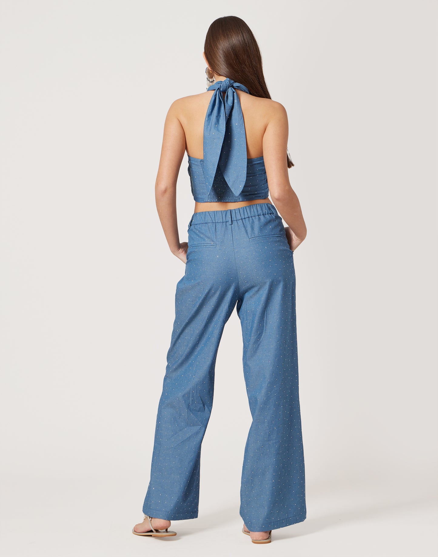 Jeans Neck-Tie Set