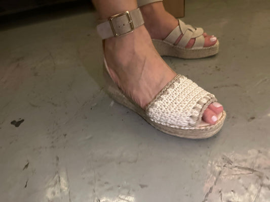 Espadrij Crochet sandal