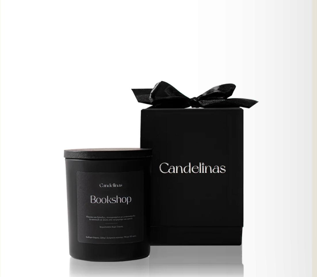 Book Shop Soy Candle