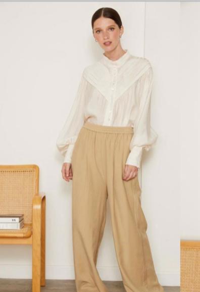 Beige Trousers