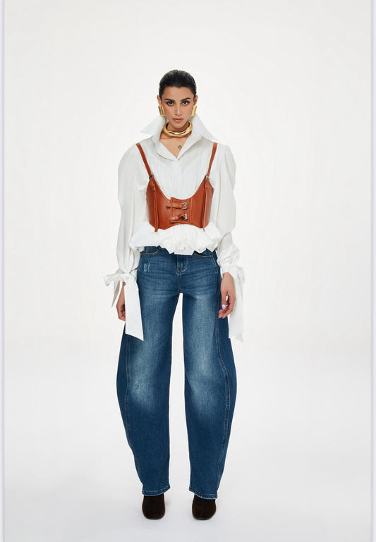 White Corset Chemise