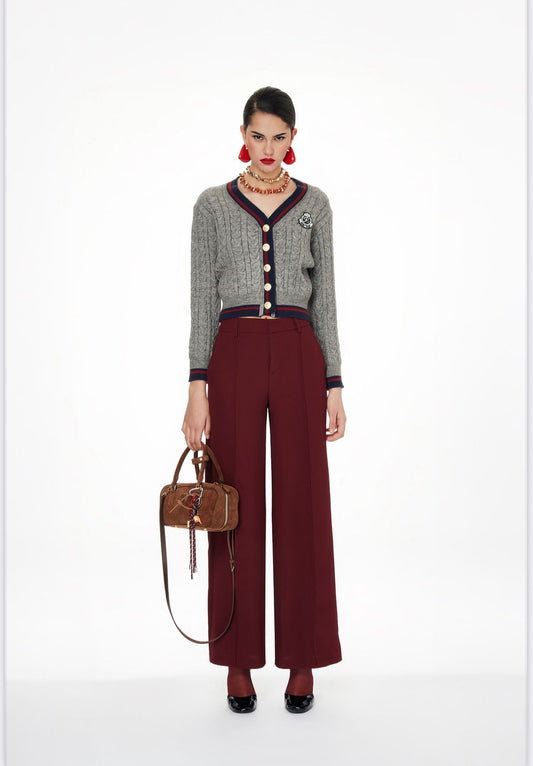 Tacajo bordeaux pants