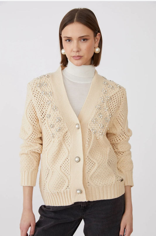 Pearl ivory Gardigan